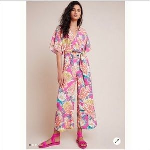 FARM RIO Anthropologie Eulalie Jumpsuit NWT